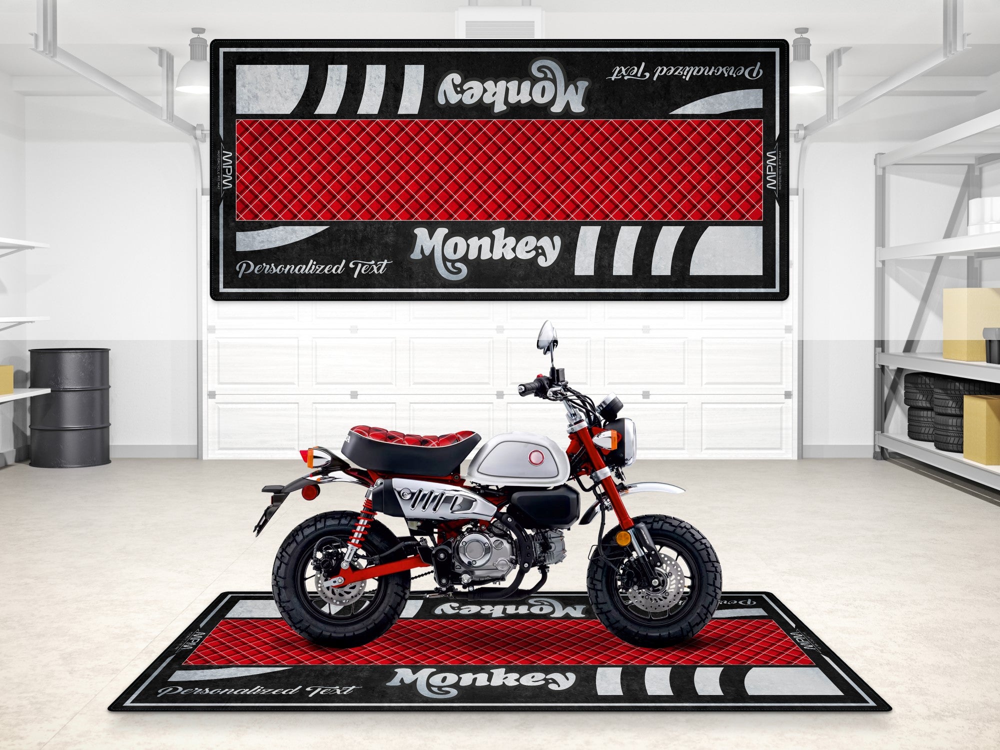 ロードショー④ MPM Motorcycle Mat for Honda Monkey - MM7458