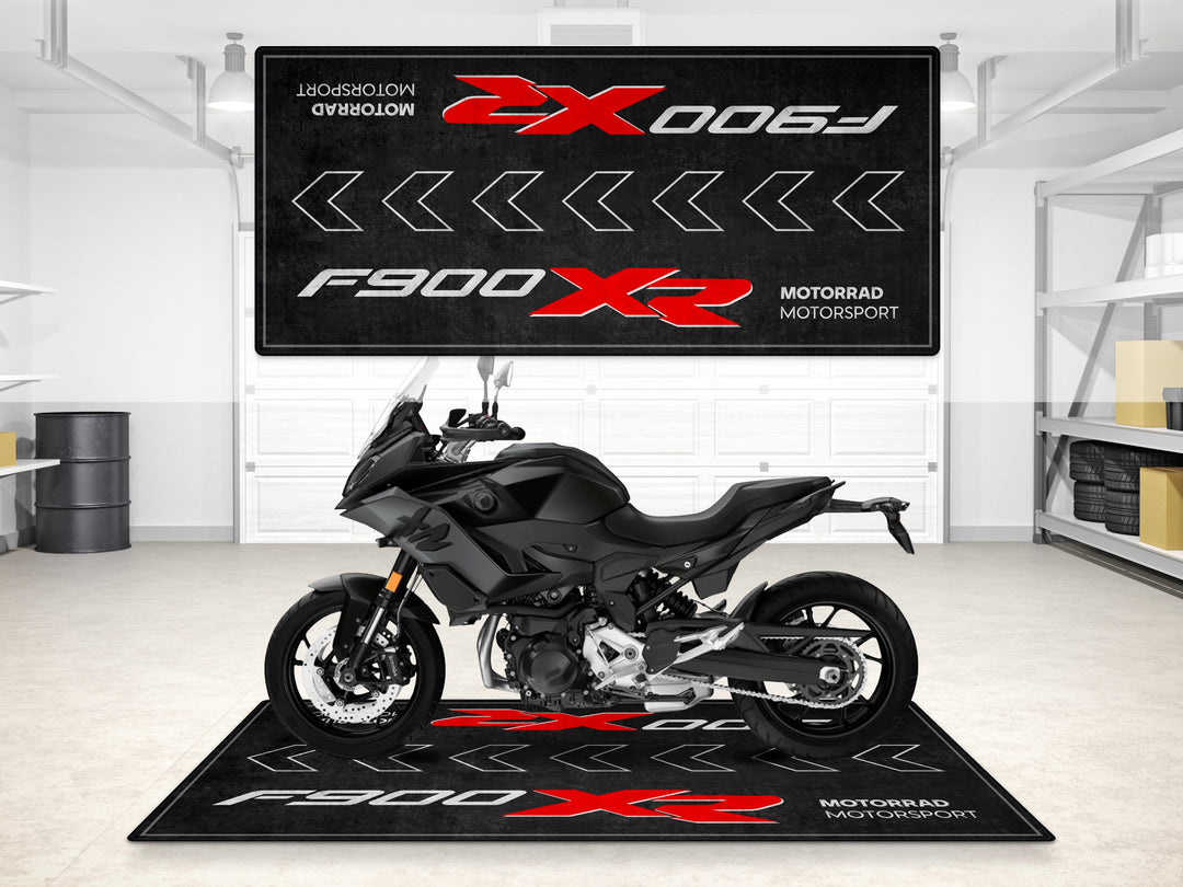 Designed Pit Mat for BMW F900 XR Motorcycle - MM7266