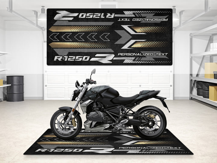 Designed Pit Mat for BMW R1250 R Motorcycle - MM7284