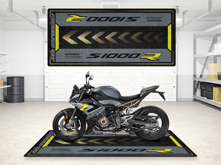 Designed Pit Mat for BMW S1000R Motorcycle - MM7285