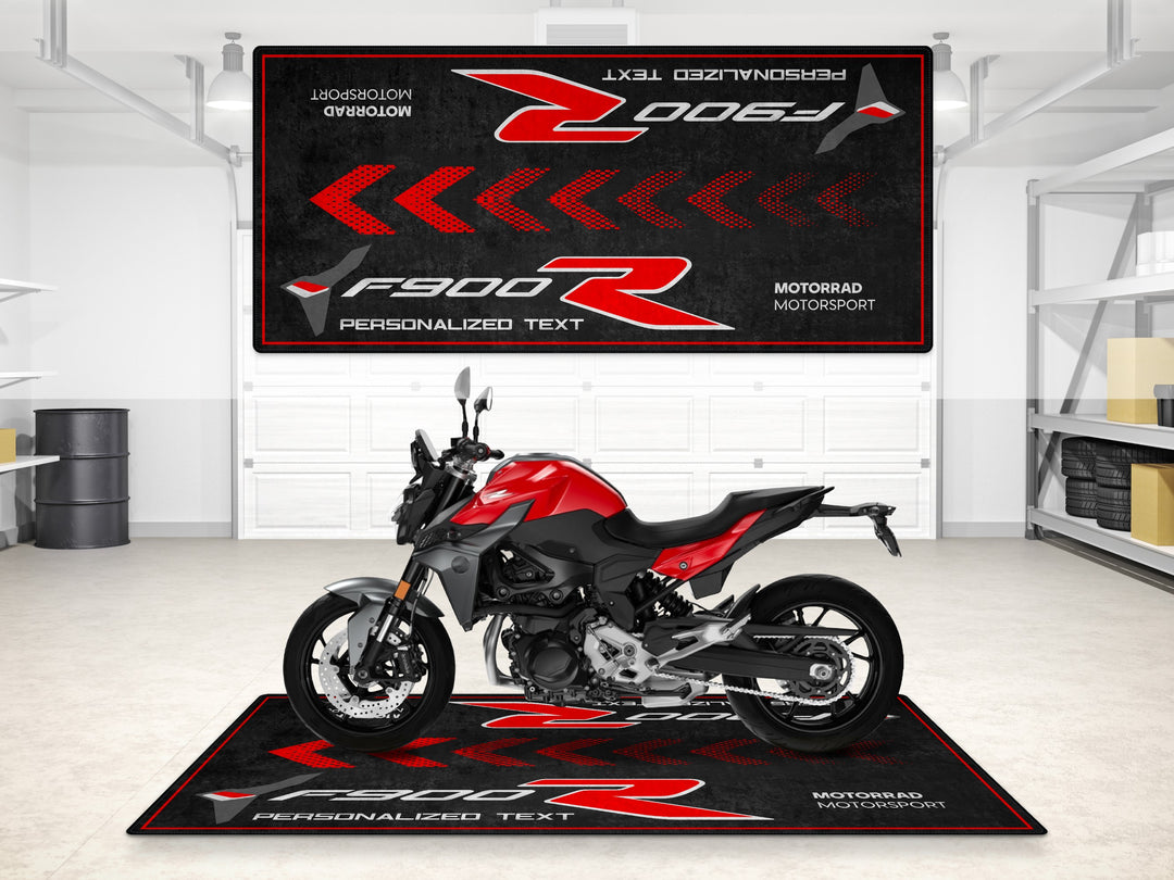 Designed Pit Mat for BMW F900 R Motorcycle - MM7286