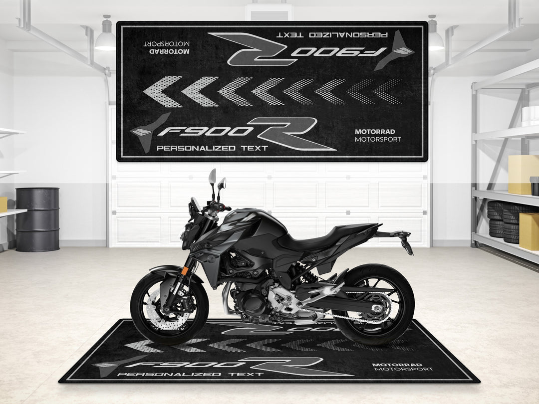 Designed Pit Mat for BMW F900 R Motorcycle - MM7286