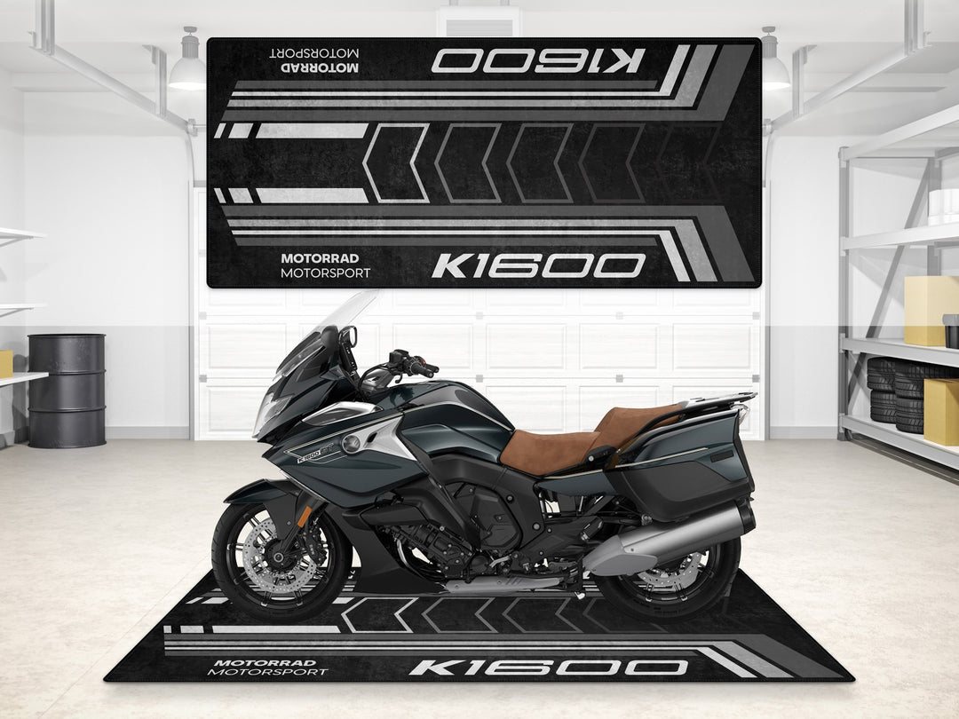 Designed Pit Mat for BMW K1600 Motorcycle - MM7282