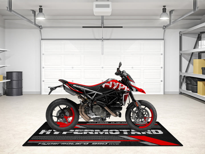 Designed Pit Mat for Ducati Hypermotard 950 RVE Motorcycle - MM7179