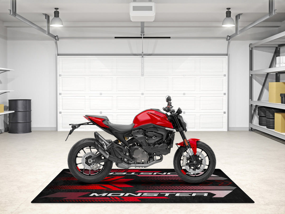 Designed Pit Mat for Ducati Monster Motorcycle - MM7176