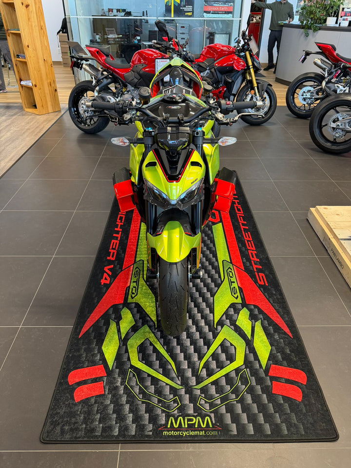 MPM Motorcycle Mat for Ducati Streetfighter V4 Lamborghini Edition - MM4115
