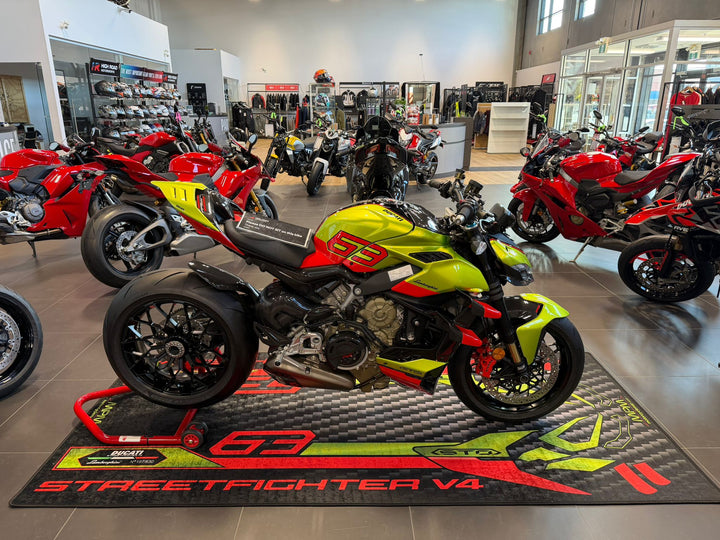 MPM Motorcycle Mat for Ducati Streetfighter V4 Lamborghini Edition - MM4115