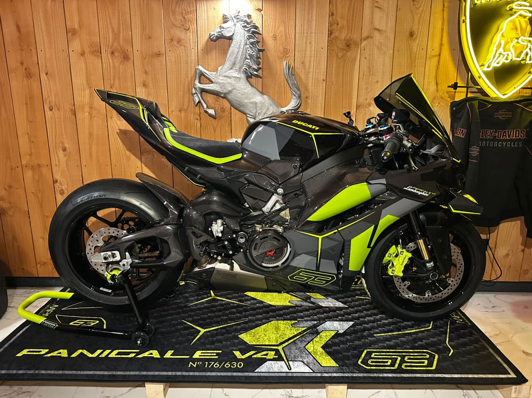 MPM Motorcycle Mat for Ducati Panigale V4 Lamborghini - MM4200