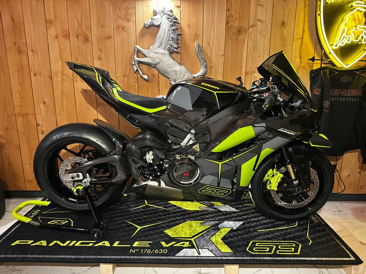 MPM Motorcycle Mat for Ducati Panigale V4 Lamborghini - MM4200