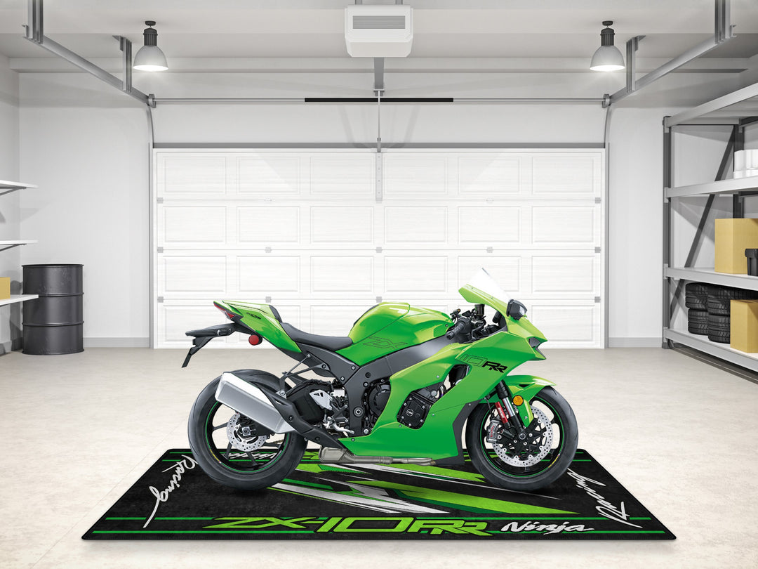 Designed Pit Mat for Kawasaki ZX-10RR Motorcycle - MM7267