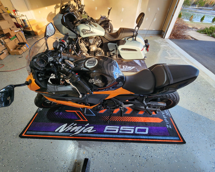 MPM Motorcycle Mat for Kawasaki Ninja 650 - MM7388