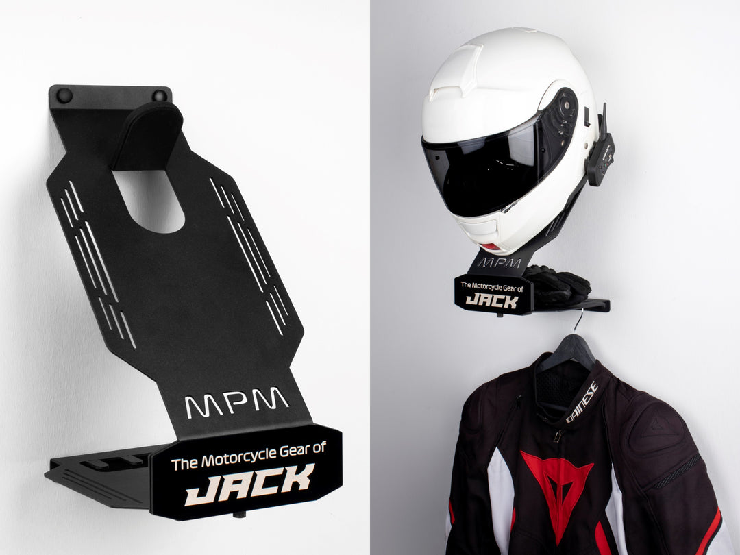 Stylish and Practical Motorcycle Helmet Holders Organize Your Gear with Ease