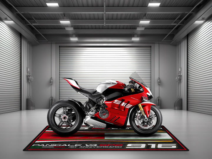 Motorcycle Mat for Ducati Panigale V4 SP2 30th Anniversary - MM4120