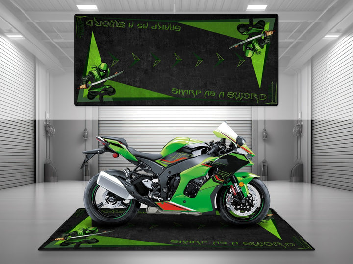 Motorcycle Mat for Kawasaki Ninja Motorcycle - U201