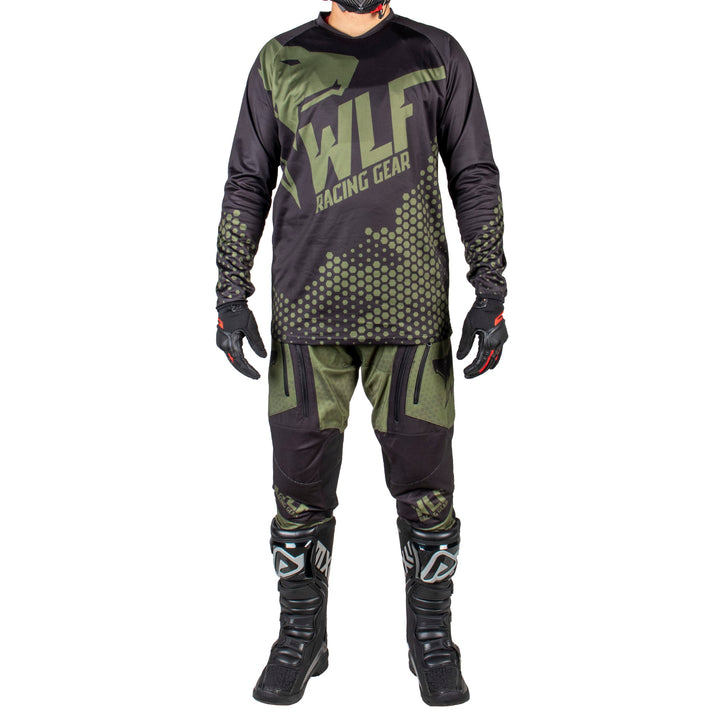 WLF Racing Motocross Jersey and Pants Set