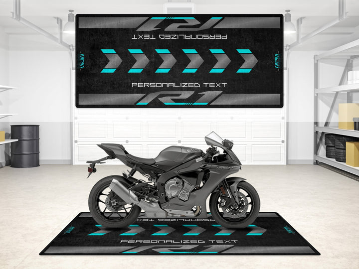 Designed Pit Mat for Yamaha R1 Motorcycle - MM7111