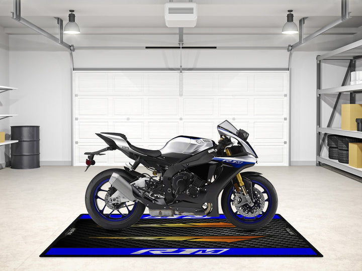 Designed Pit Mat for Yamaha R1M Motorcycle - MM7112