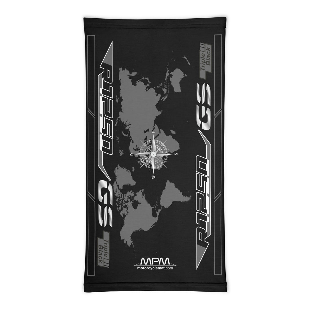 Designed Neck Gaiter - Balaclava - Buff inspired by BMW R1250GS Triple Black Motorcycle - MM8247