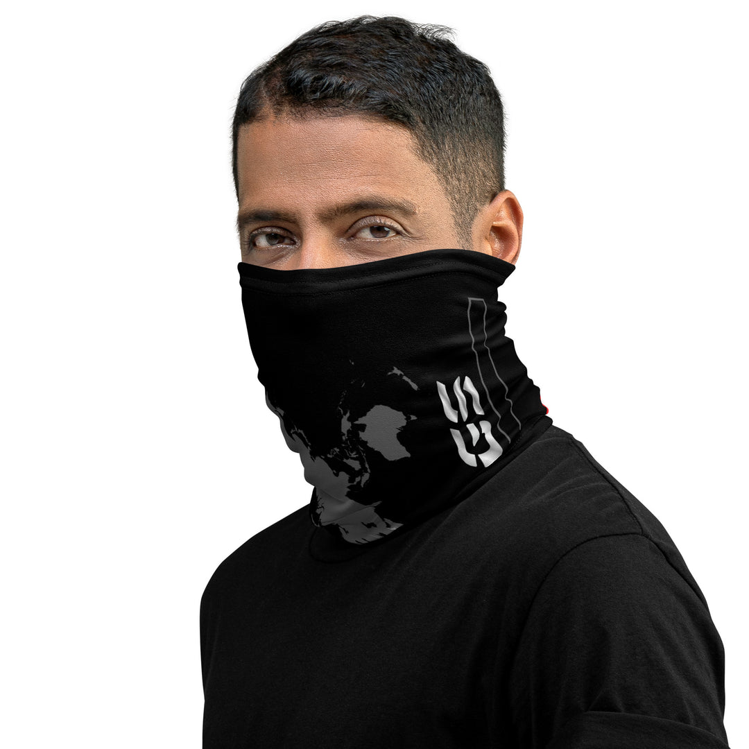 Designed Neck Gaiter - Balaclava - Buff inspired by BMW R1250GS Ice Gray Motorcycle - 8247