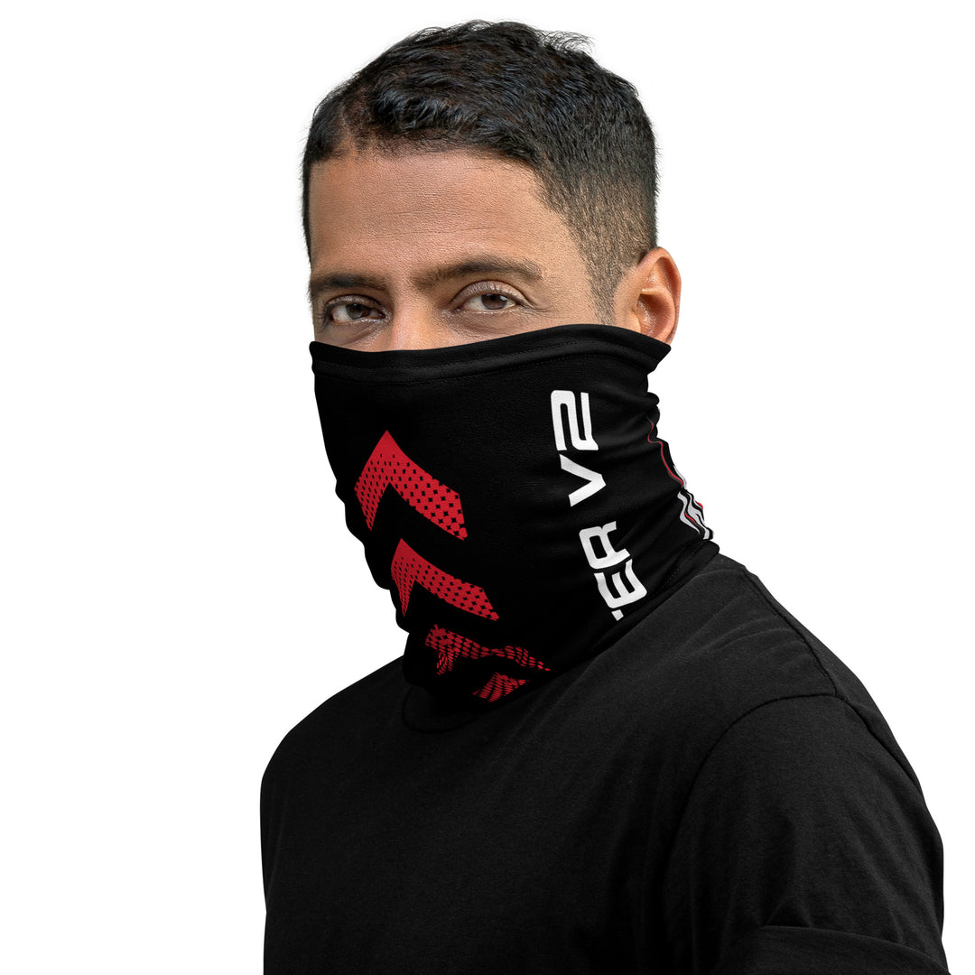 Designed Neck Gaiter - Balaclava - Buff inspired by Ducati Streetfighter V2 Red Motorcycle - 8258