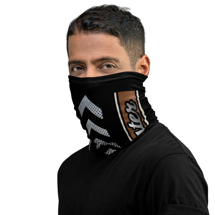Designed Neck Gaiter - Balaclava - Buff inspired by Indian Roadmaster Silver Quartz - Bronze Pearl  Motorcycle - 8335