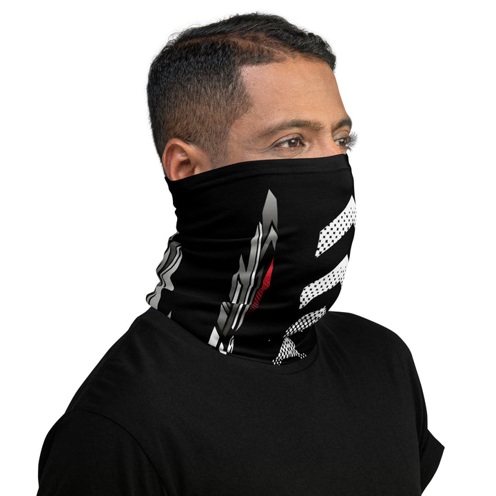 Designed Neck Gaiter - Balaclava - Buff inspired by BMW S1000RR Black Storm Motorcycle - 8280