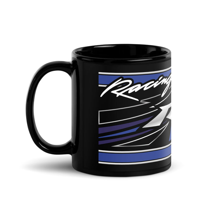 Designed Black Glossy Mug - Cup Inspired Yamaha R6 Black Motorcycle Model - MM6255