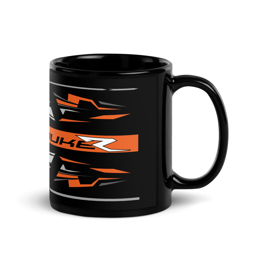 Designed Black Glossy Mug - Cup Inspired KTM 1290 Superduke R Motorcycle Model - MM6270