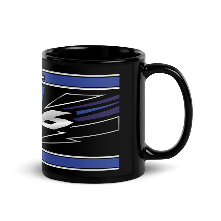 Designed Black Glossy Mug - Cup Inspired Yamaha R6 Black Motorcycle Model - MM6255