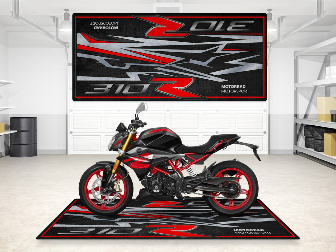 Designed Pit Mat for BMW G310R Motorcycle - MM7287