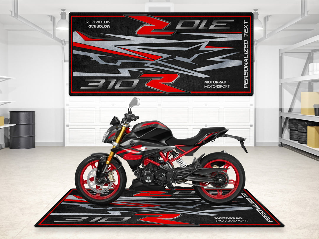 Designed Pit Mat for BMW G310R Motorcycle - MM7287