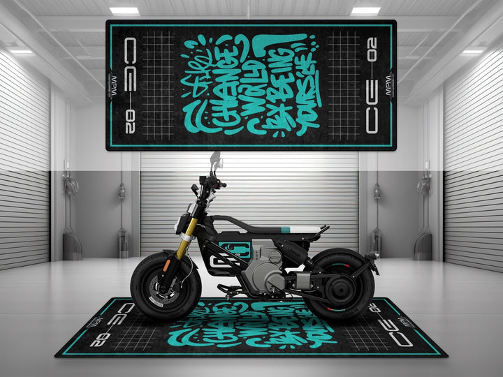 Motorcycle Mat for BMW CE02 Motorcycle - MM4102