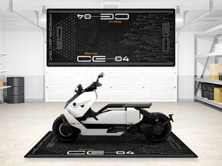 Designed Pit Mat for BMW CE 04 Motorcycle - MM7298