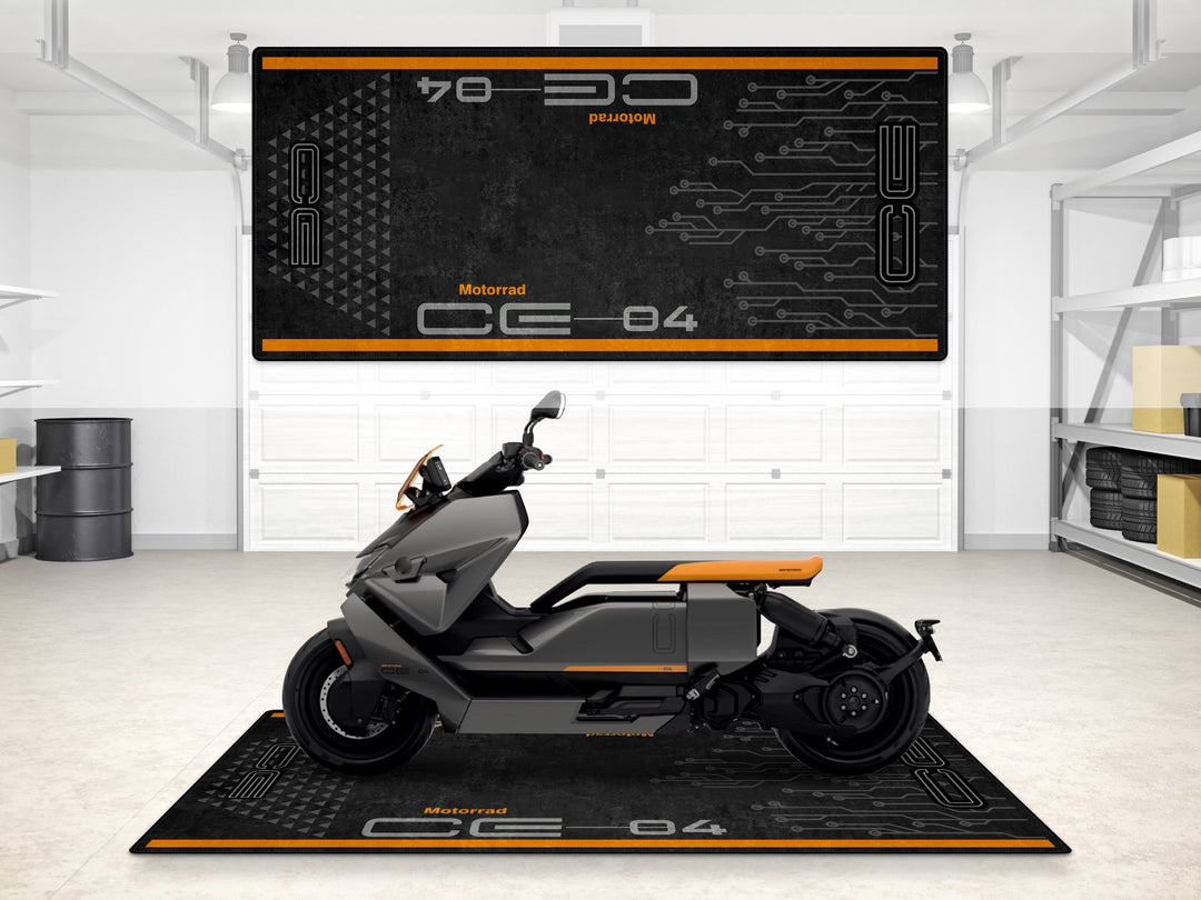 Designed Pit Mat for BMW CE 04 Motorcycle - MM7298