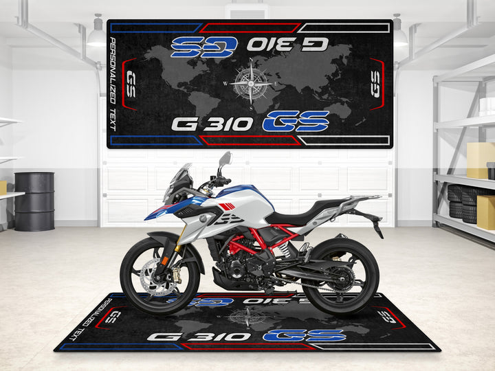 Designed Pit Mat for BMW G 310 GS Motorcycle - MM7297