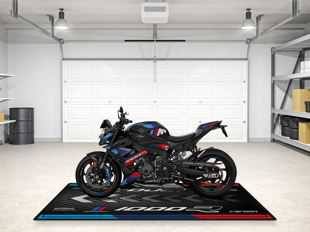 Designed Pit Mat for BMW M1000R Motorcycle - MM7281