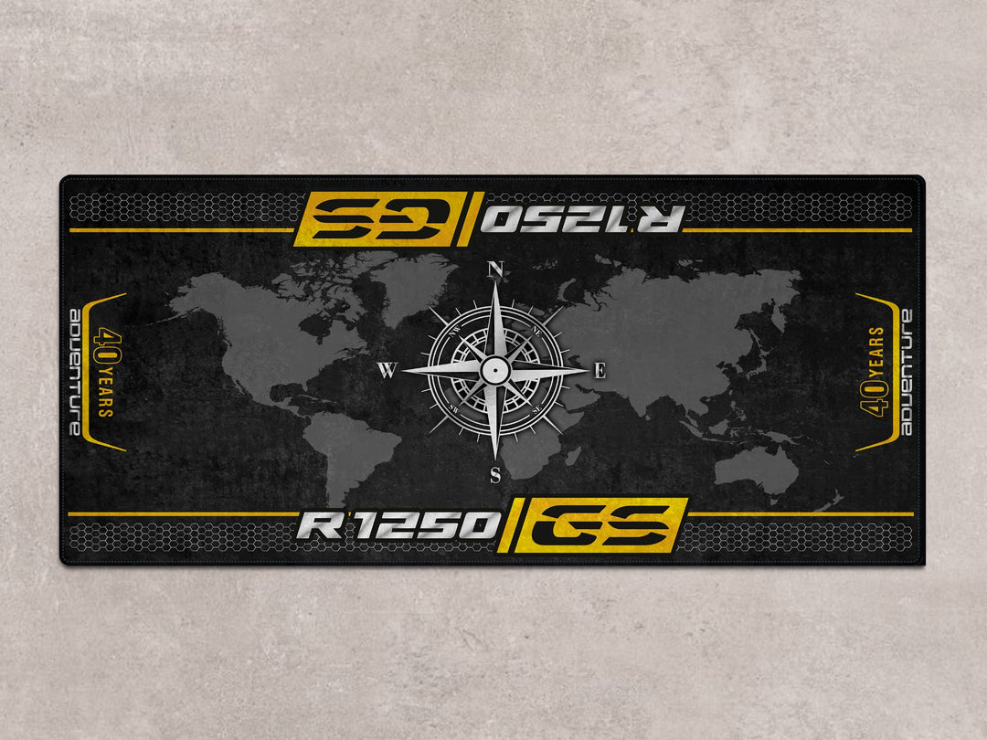 Motorcycle Mat for R1250GS 40th Years Anniversary Adventure Motorcycle - MM7248
