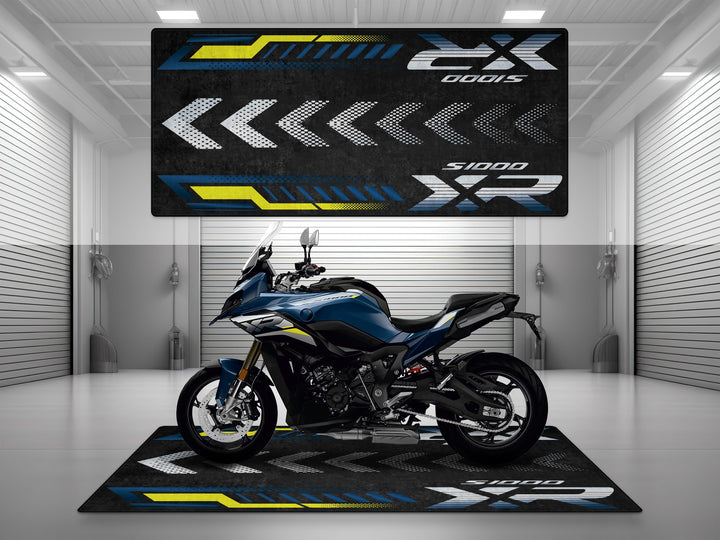 Designed Pit Mat for BMW S1000 XR Motorcycle - MM7279