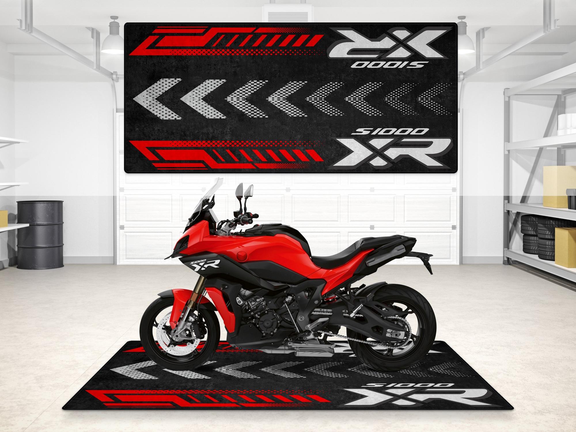 Oil Resistant Motorcycle Pad MPM Motorcycle Garage Mat - Non-Slip