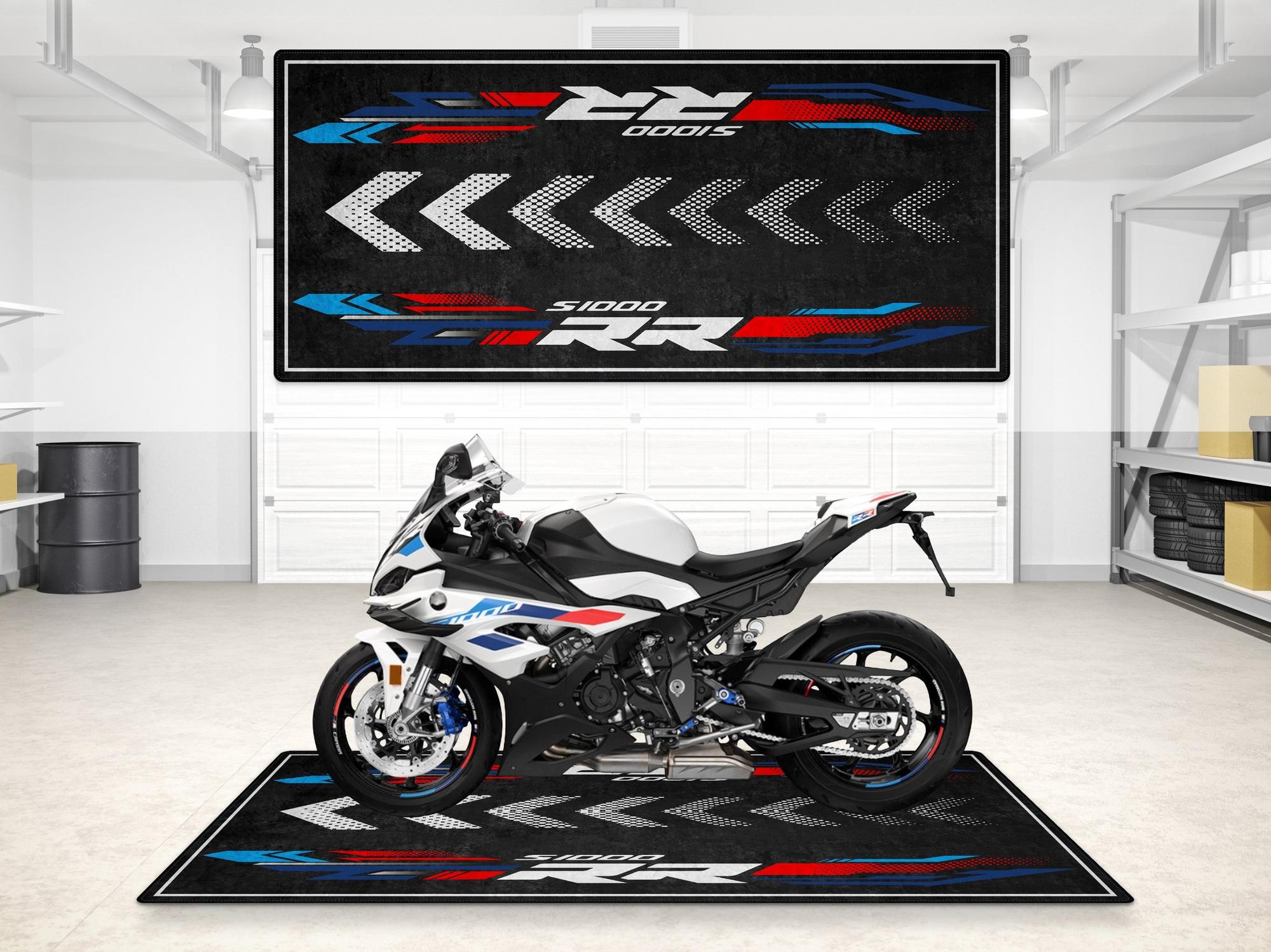 BMW モーターサイクルフロアマット BMW Motorcycle Mat - 10% OFF - Personalized Garage Floor Mat