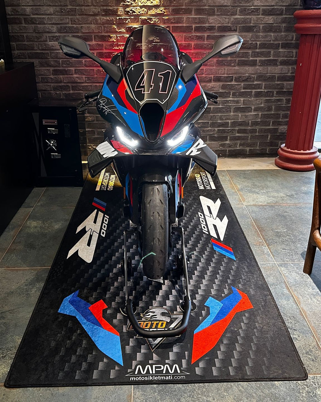 MPM Motorcycle Mat for BMW M1000RR - MM7161