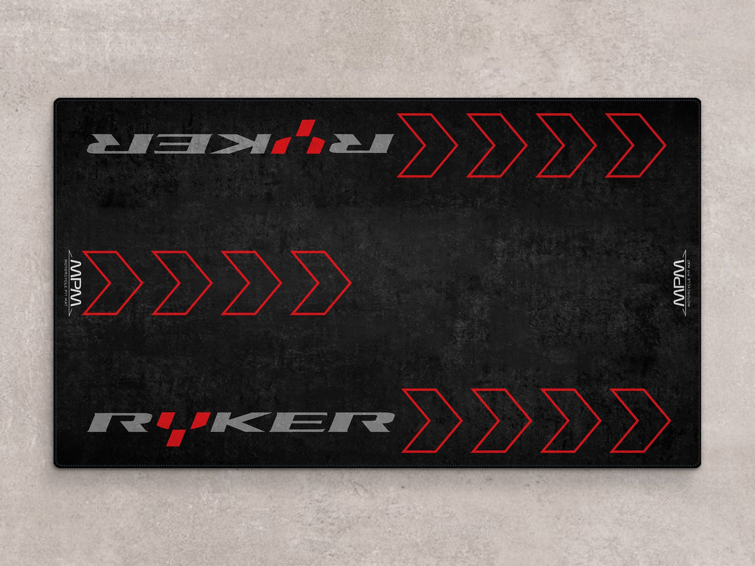 Designed Pit Mat for Can-Am Ryker Motorcycle - MM7221