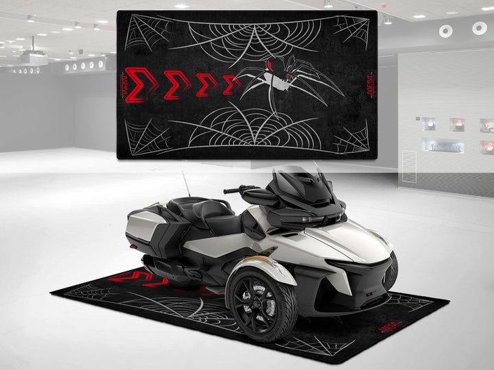 Motorcycle Mat for Can-Am Spyder Motorcycle - U401