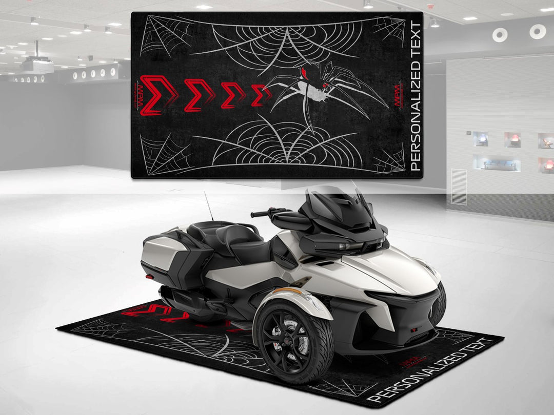 Motorcycle Mat for Can-Am Spyder Motorcycle - U401