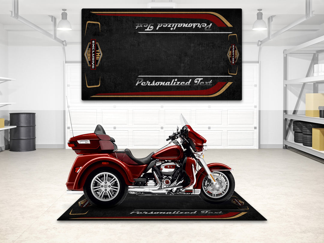 Designed Pit Mat for Harley Davidson Motorcycle (Best of Trike) - MM7433