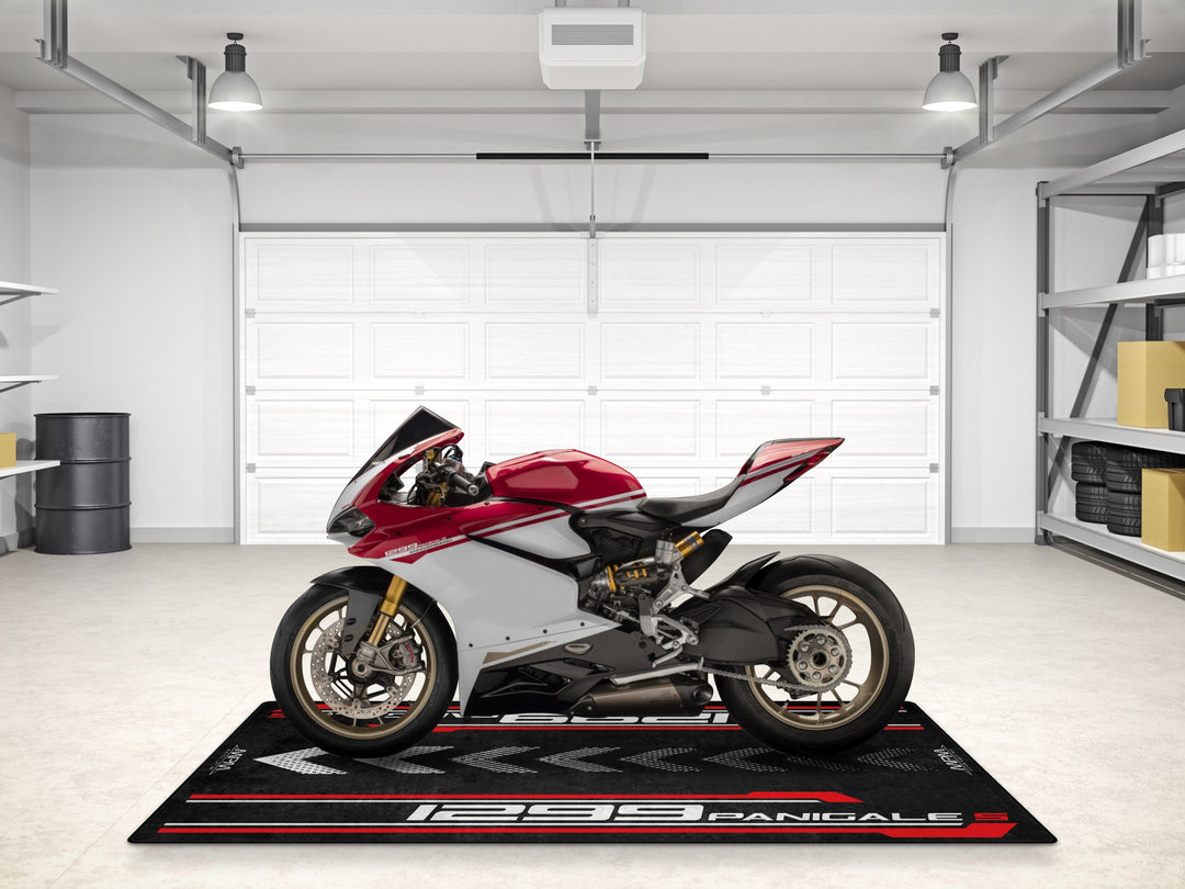 Designed Pit Mat for Ducati 1299 Panigale S Motorcycle - MM7185
