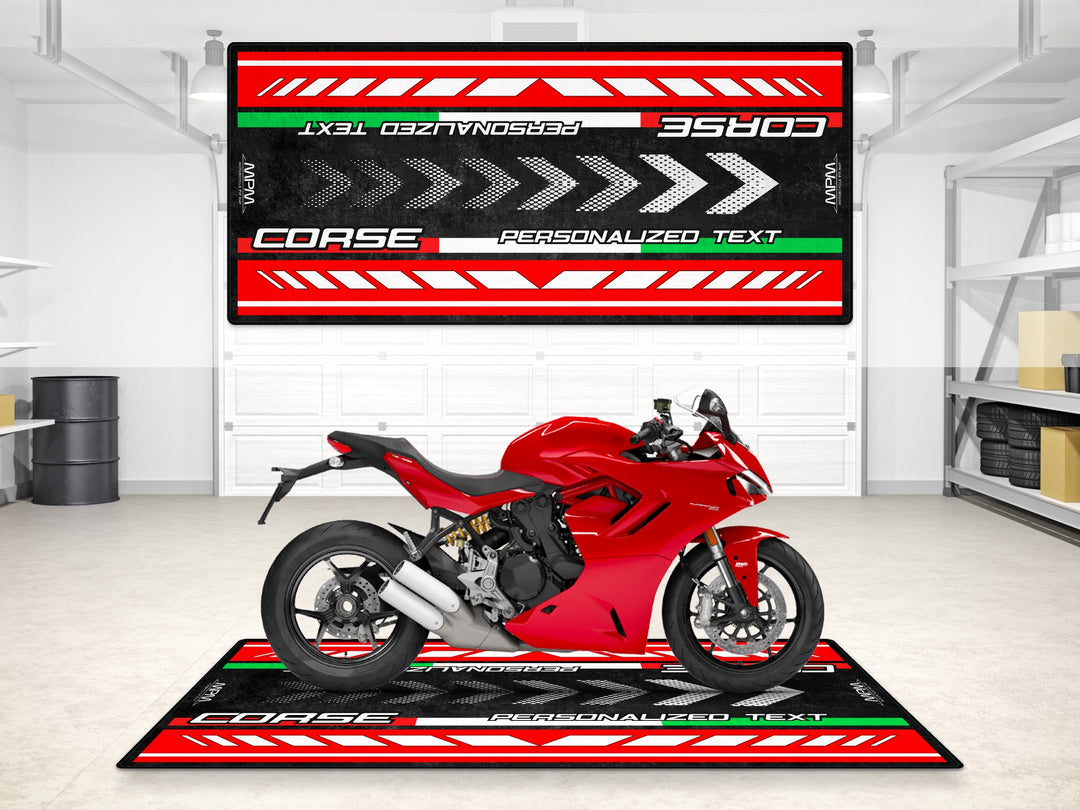 Designed Pit Mat for Ducati Corse Motorcycle - MM7166