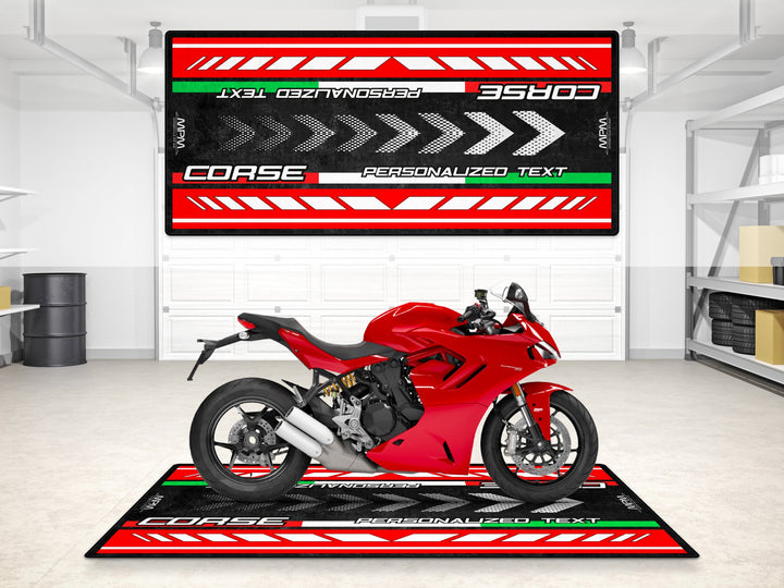 Designed Pit Mat for Ducati Corse Motorcycle - MM7166