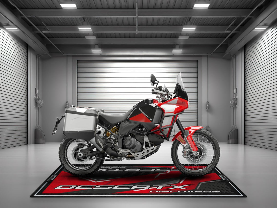 Motorcycle Mat for Ducati DesertX Discovery Motorcycle - MM4103