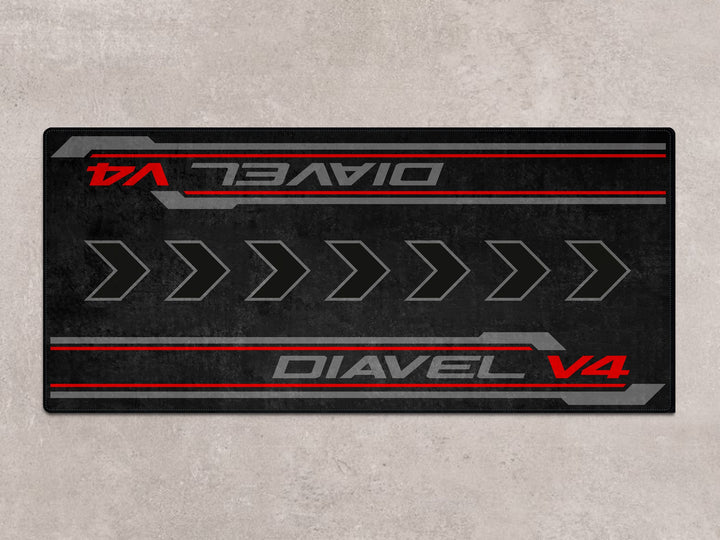 Designed Pit Mat for Ducati Diavel V4 Motorcycle - MM7170